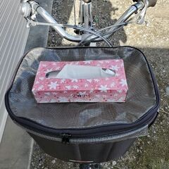 電動自転車　アシストママチャリ　バッテリー劣化気味　大き目の前かご　リアキャリアありの画像