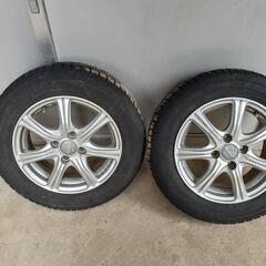 スタッドレス、アルミホイル着き4本の画像
