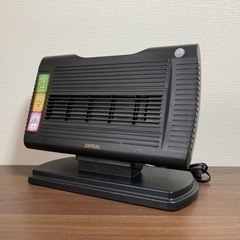 セラミックヒーター ブラック