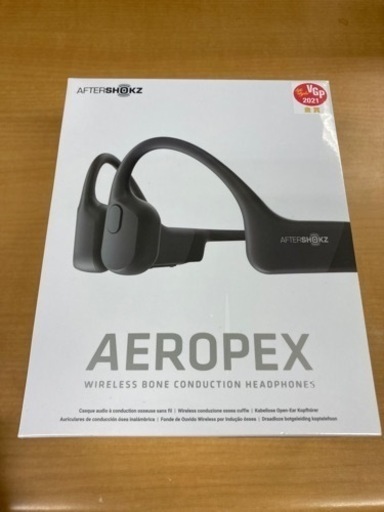 再値下げ‼️【新品・未使用】AfterShokz Aeropex 骨伝導イヤホン