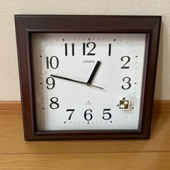 決まりました　掛け時計　