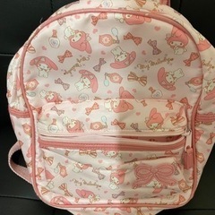 マイメロディー　リュックの画像