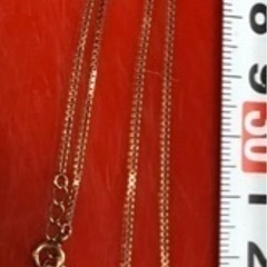 4℃ ハートネックレス ピンクゴールド ヨンドシー silverの画像