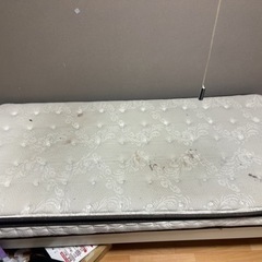 シングルベッド　最終値下げ！！本日で、廃棄します。
