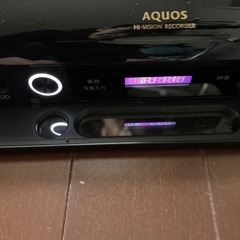 SHARP HDD/DVDレコーダー　の画像