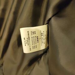 未使用　中綿ジャケット　ネイビー　ダウンの画像