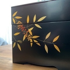 木製会津塗重箱3段