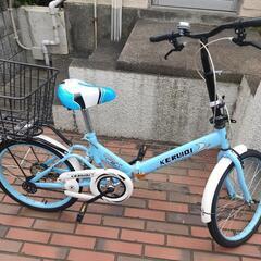 折りたたみ自転車の画像