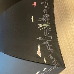 ジブリ　ジジ　折りたたみ日傘(晴雨兼用)の画像