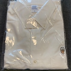 【美品】Mサイズ　もくもくちゃんcafeシーリズ　メンズ白シャツ