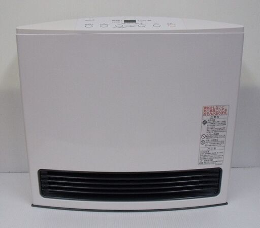 ノーリツ 都市ガス用 ガスファンヒーター GFH-4004S-W5 2016年製