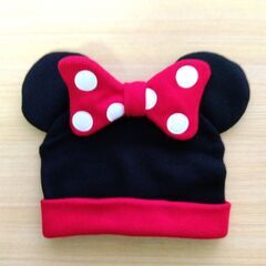 【未着用】ミニーマウスニットキャップの画像