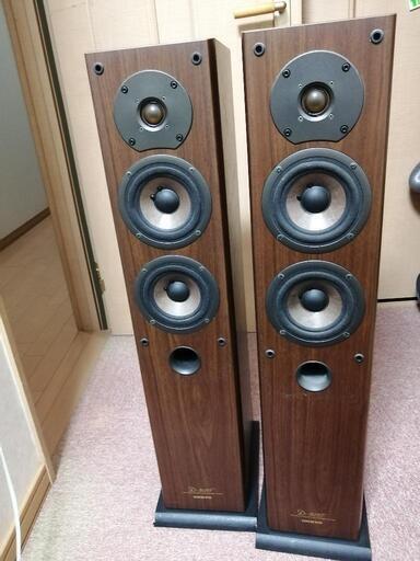 オンキョー、トール型スピーカ