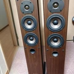 オンキョー、トール型スピーカ