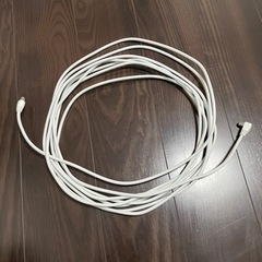 【受渡者決定】8m テレビアンテナケーブル