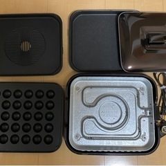 【中古】タイガー　ホットプレート　たこ焼き可能