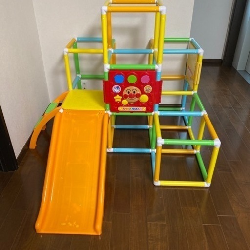 アンパンマン ジャングルジム 滑り台