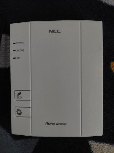 NEC ホームルータAterm WR8160N[STモデル]