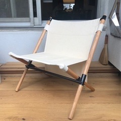 引取のみhangout組立式テーブルイスチェアセット　キャンプ　グランピング　ベランダ　テラスにの画像