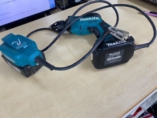 makita マキタ　充電式スクリュー　ドライバ　FS453D　　バッテリーアダプタ及びバッテリー付き（18V 6.0AH）リサイクルショップ宮崎屋佐土原店R4.12.17ｋ