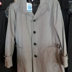 クリーニング済みメンズコート1着1,000円の画像