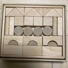 日本製　無塗装つみき　30ピースの画像