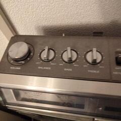 数十年前のソニーのラジカセです。ジャンク品です。の画像