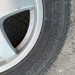 大特価　テリオスキッド用　スタッドレスタイヤの画像