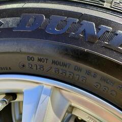 215/65r16 スタッドレス4本　ダンロップの画像