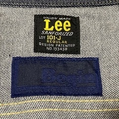 Gジャン2着セット　Levi's、Leeの画像