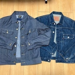 Gジャン2着セット　Levi's、Lee