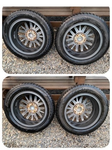 16inch ハブ径54㎜　スタッドレスタイヤセット　４本