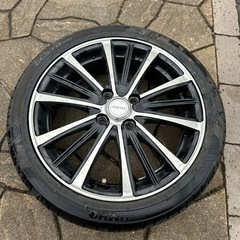 【タイヤバリ山美品！】軽四やコンパクトカーに最適！１６インチタイヤホイールセットの画像