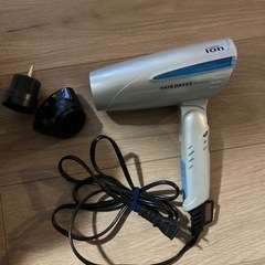 マイナスイオンドライヤー　海外変換器付き