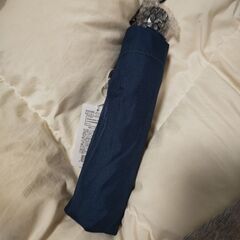 新品未使用 ネイビー 耐風骨傘 折り畳み傘 折りたたみ傘  男性用の画像