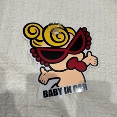 ヒステリックミニ　ベビーインカーのステッカー　未使用
