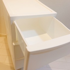 【あげます】収納ケース 3段の画像