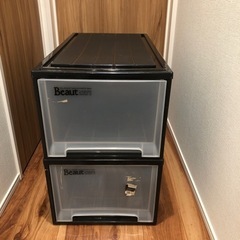 収納ケース　2個(★18日まで受付、処分します)