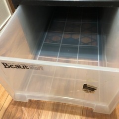 収納ケース　2個(★18日まで受付、処分します)の画像