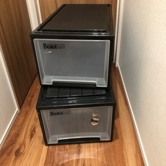 収納ケース　2個(★18日まで受付、処分します)の画像