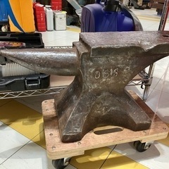 鉄を扱うならこれ！　只今SALE価格！◇大きな金床！約100kg...