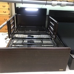 【リサイクルサービス八光】フランスベッド　介護電動シングルベッド　照明付きの画像