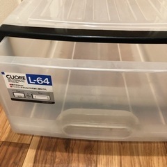 収納ケース　1個(★18日まで受付、処分します)の画像