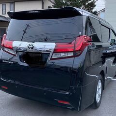 自社ローン＆自社リースで大丈夫です!!予審審査に自信の無い方、安心してどうぞ！30アルファード黒です♡の画像