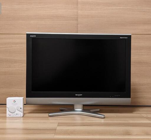 SHARP AQUOS 32型液晶テレビ　と\nchromecast with googleTV 4K