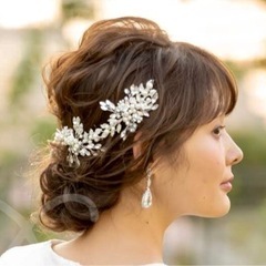 ヘッドアクセサリー　結婚式
