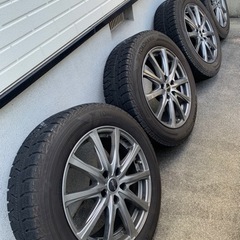 スタッドレスタイヤ&ホイール　215/60R17 2017年52週製造　ヨコハマ　アイスガードiG50プラスの画像