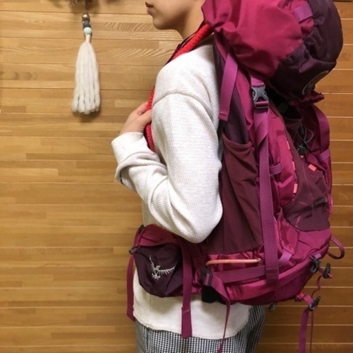 値下げしました。【 OSPREY カイト36 パープルカラー 】