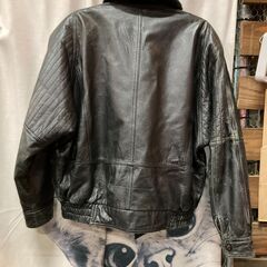 レトロ‼　カッコかわいい‼　柔らかな手さわり　古着‼　羊革ジャン！　の画像