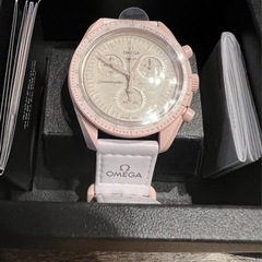新品未使用品Swatch オメガ OMEGAピンク